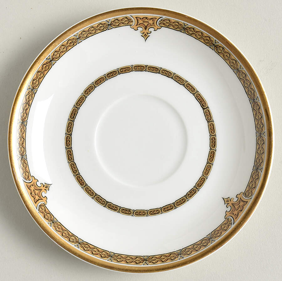 Schleiger 564 Saucer by Haviland-1