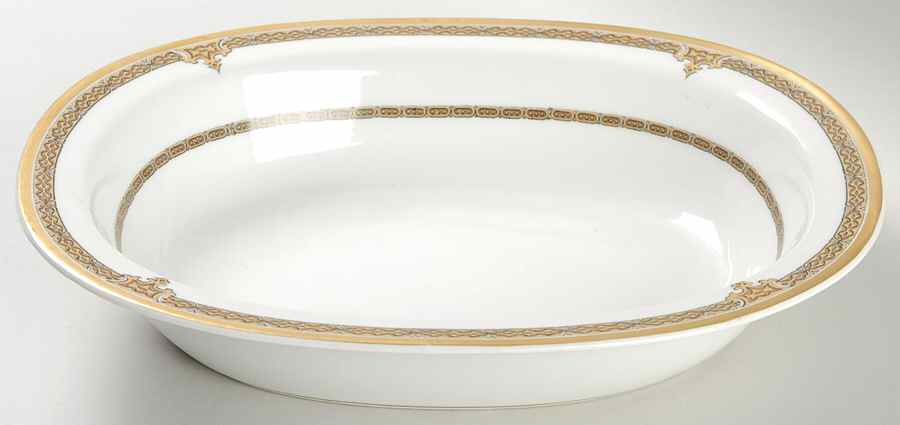 Schleiger 564 9" Oval Vegetable Bowl by Haviland-1