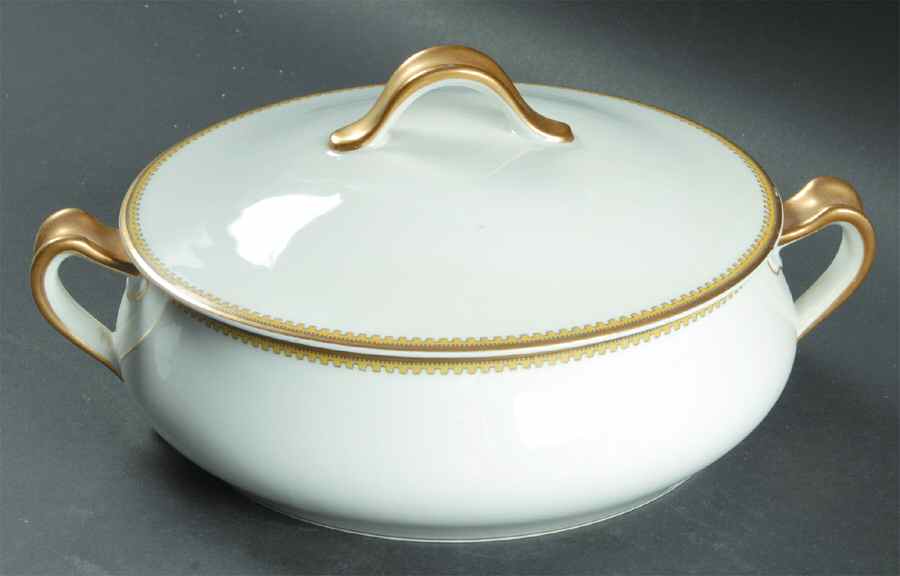 Schleiger 567 Round Covered Vegetable by Haviland-1