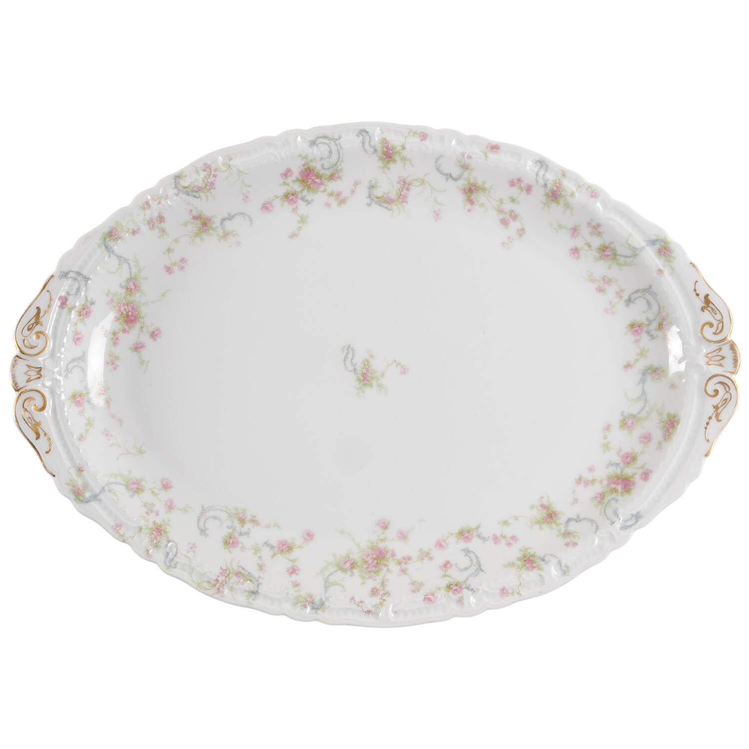 Schleiger 57 16" Oval Serving Platter by Haviland-1