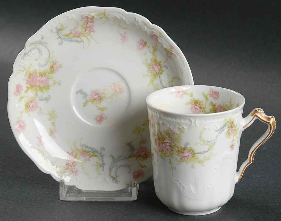Schleiger 57 Chocolate Cup & Saucer Set by Haviland-1