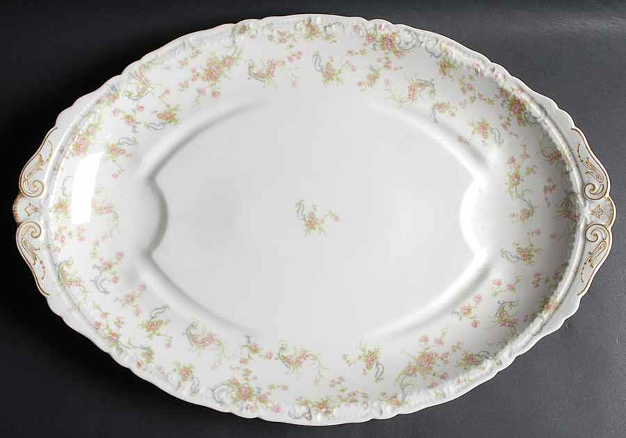 Schleiger 57 20" Oval Serving Platter by Haviland-1
