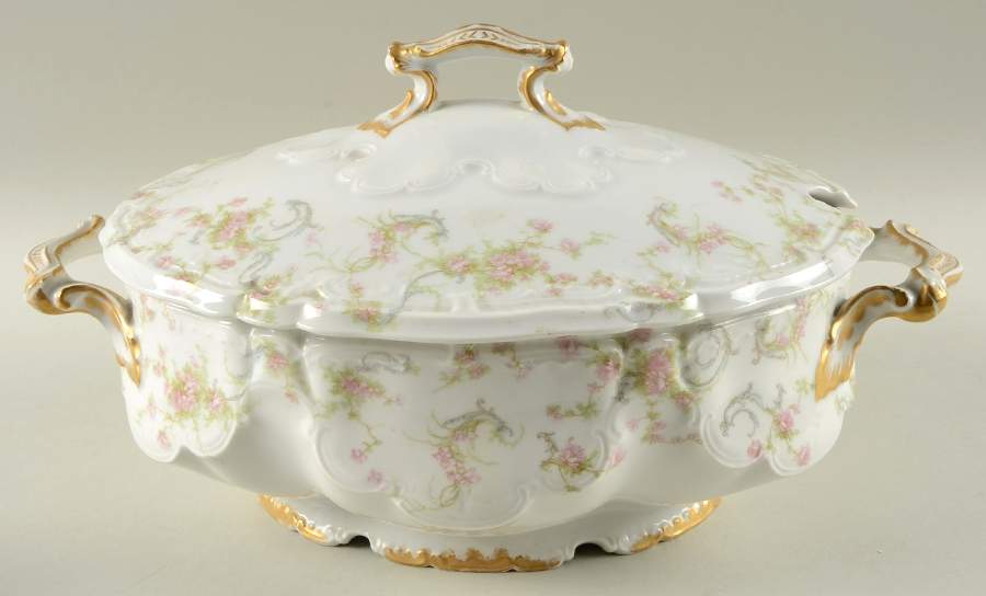 Schleiger 57 Oval Tureen & Lid by Haviland-1