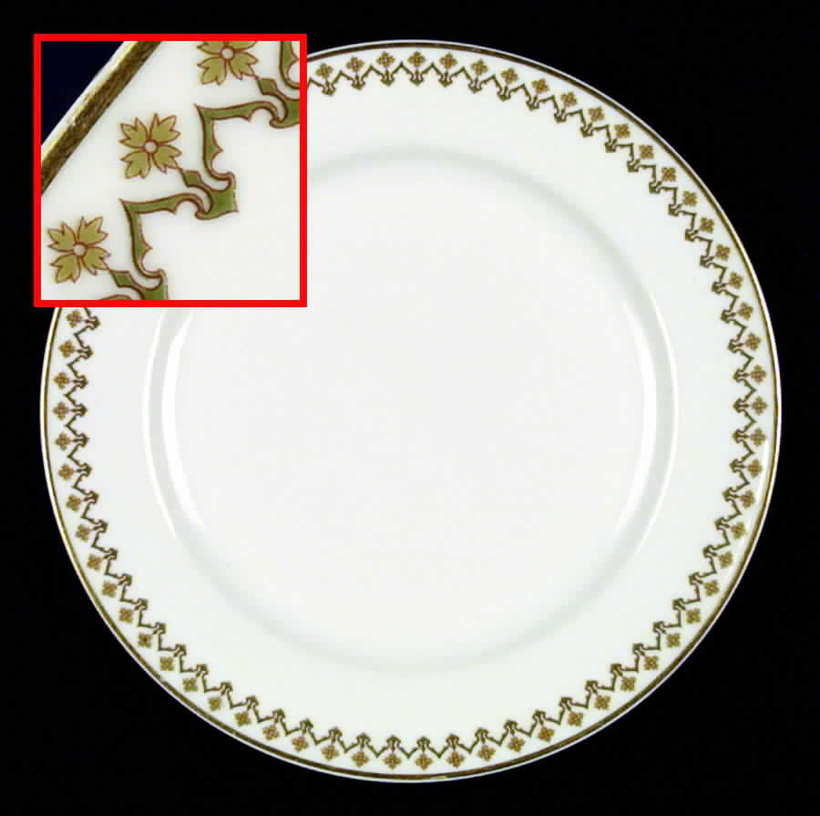 Schleiger 570 Dinner Plate by Haviland-1