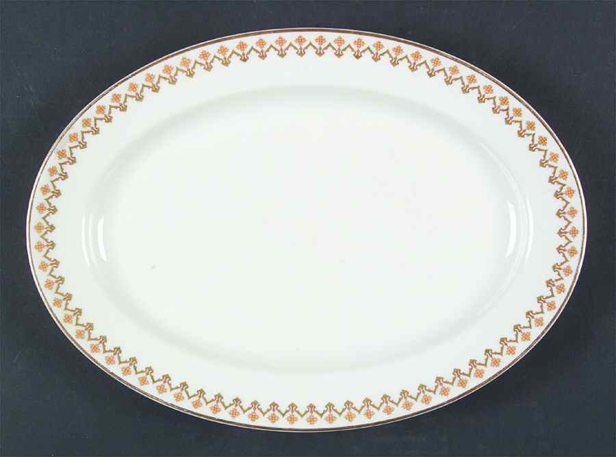 Schleiger 570 11" Oval Serving Platter by Haviland-1