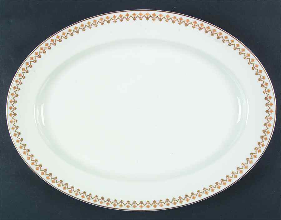 Schleiger 570 16" Oval Serving Platter by Haviland-1