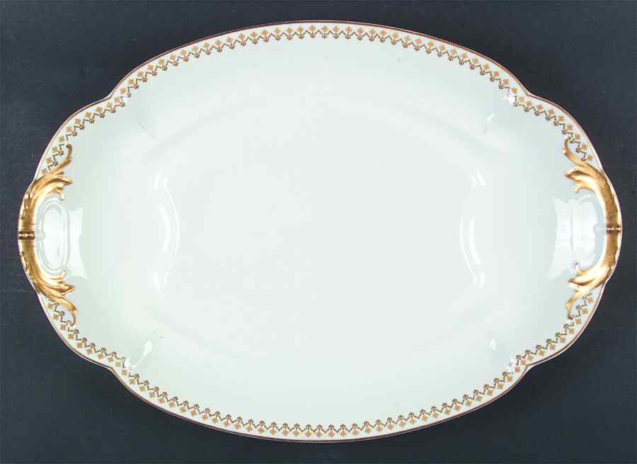 Schleiger 570 20" Oval Serving Platter by Haviland-1