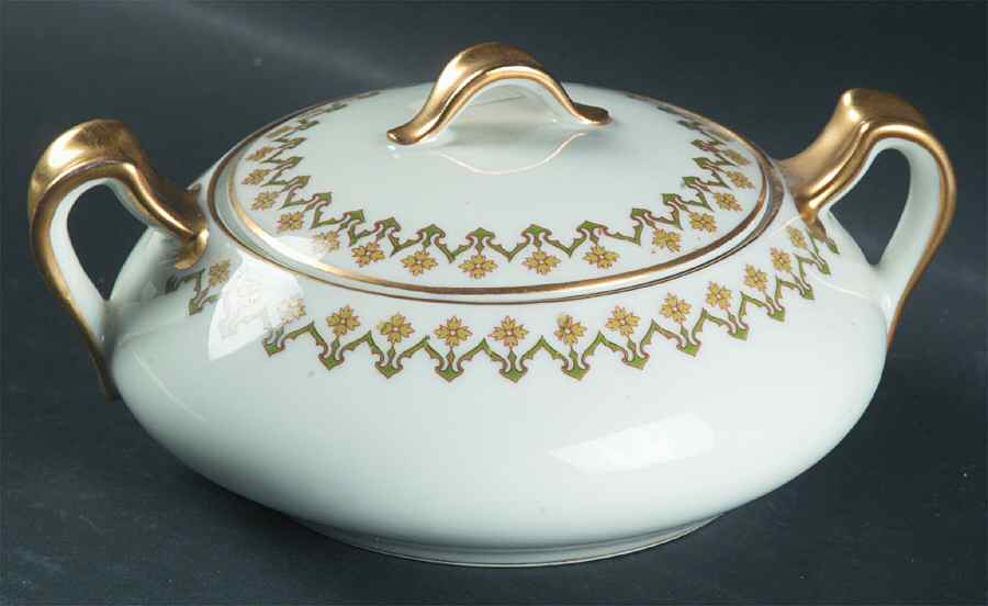 Schleiger 570 Sugar Bowl & Lid by Haviland-1