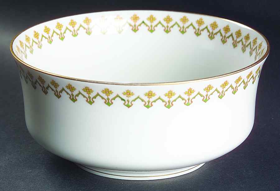Schleiger 570 Cranberry Bowl by Haviland-1