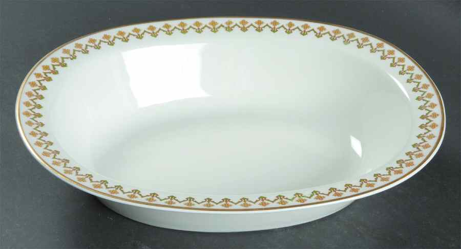 Schleiger 570 10" Oval Vegetable Bowl by Haviland-1