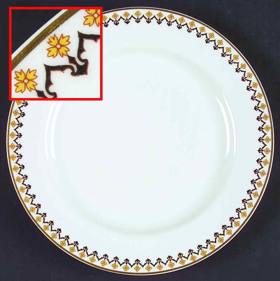 Schleiger 570B Dinner Plate by Haviland-1