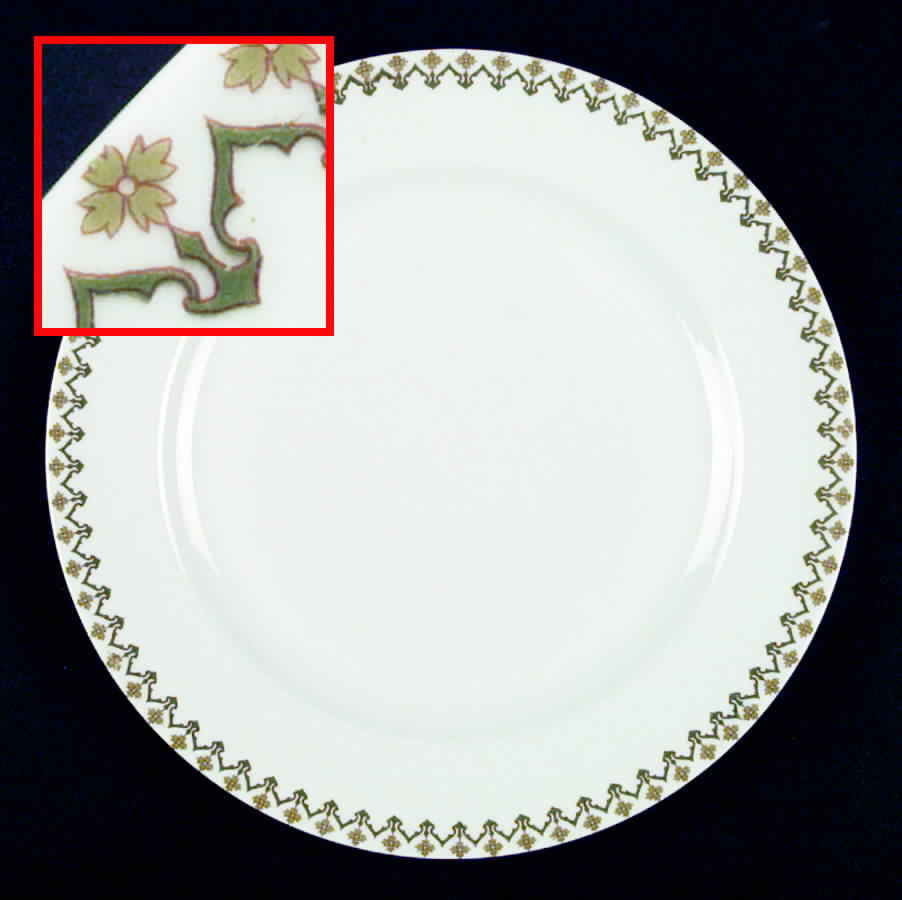 Schleiger 570d Dinner Plate by Haviland-1