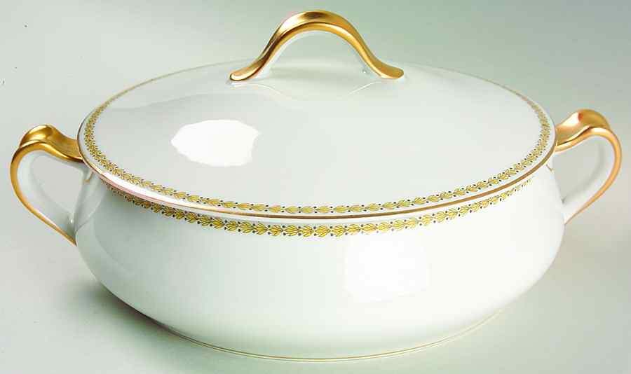 Schleiger 573 Round Covered Vegetable by Haviland-1