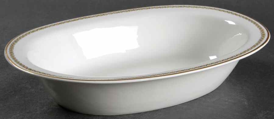Schleiger 573 10" Oval Vegetable Bowl by Haviland-1