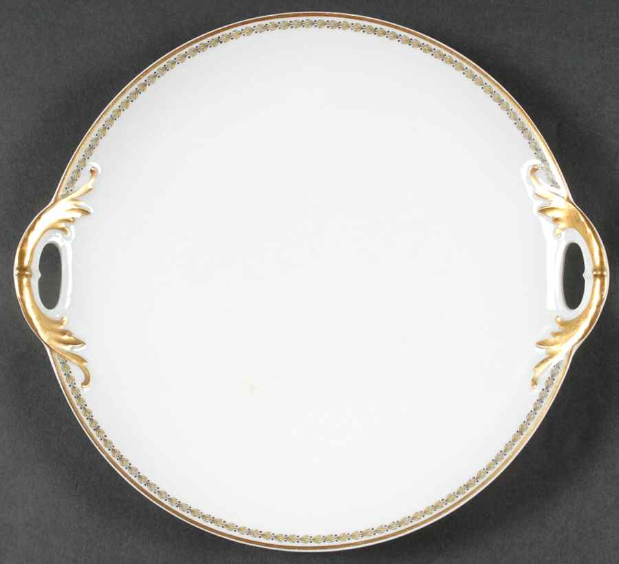 Schleiger 573 Handled Cake Plate by Haviland-1