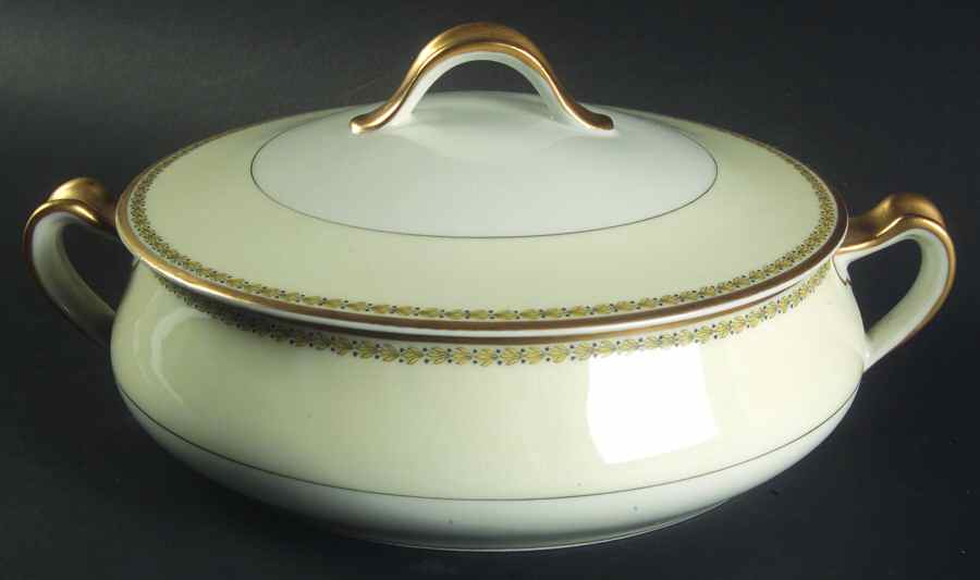 Schleiger 573a Round Covered Vegetable by Haviland-1