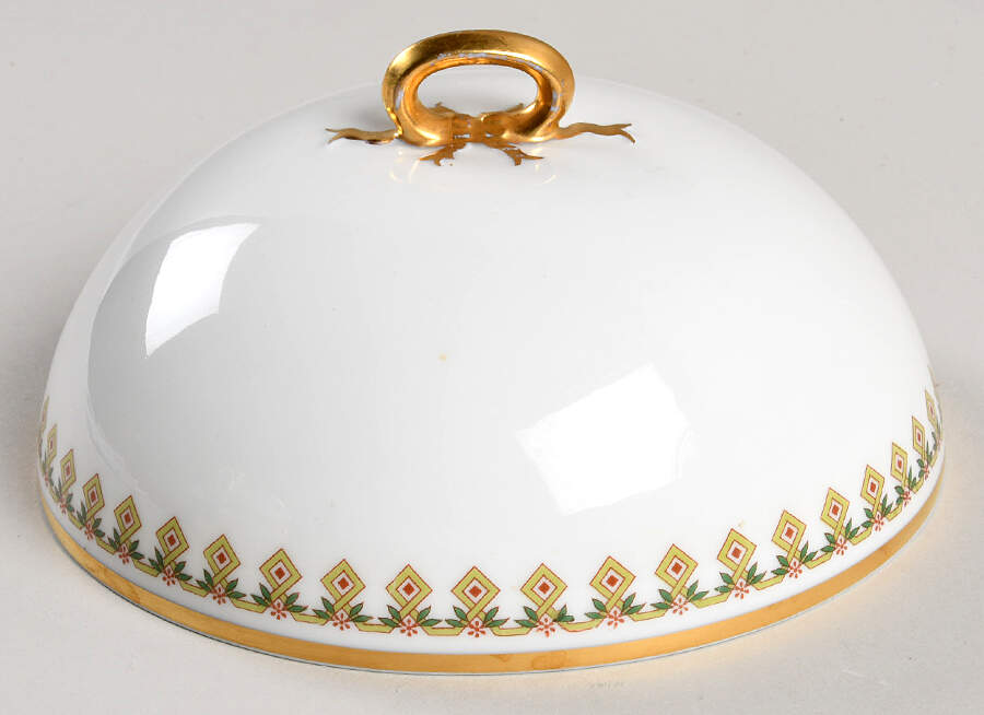Schleiger 574 Lid for Round Butter by Haviland-1
