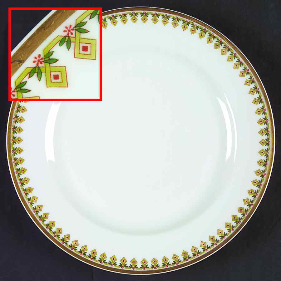 Schleiger 574 Dinner Plate by Haviland-1