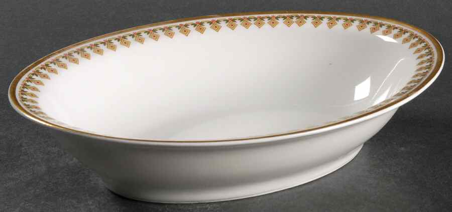 Schleiger 574 9" Oval Vegetable Bowl by Haviland-1