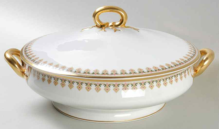 Schleiger 574 Round Covered Vegetable by Haviland-1