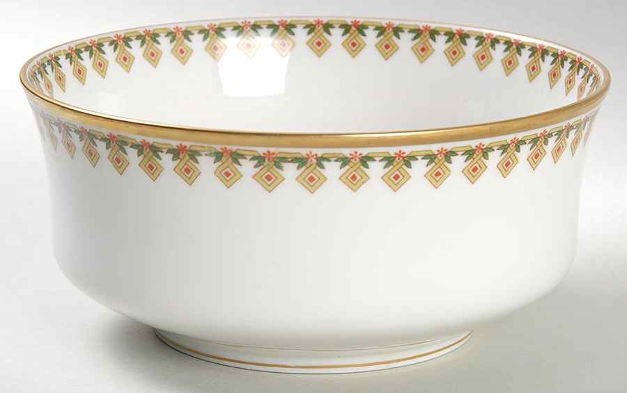 Schleiger 574 Cranberry Bowl by Haviland-1