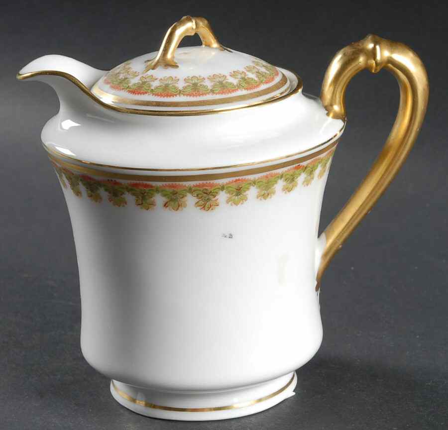 Schleiger 575 Large Syrup with Lid by Haviland-1
