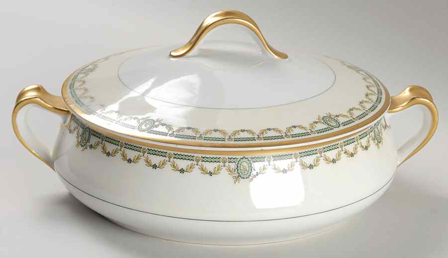 Schleiger 577 Round Covered Vegetable by Haviland-1