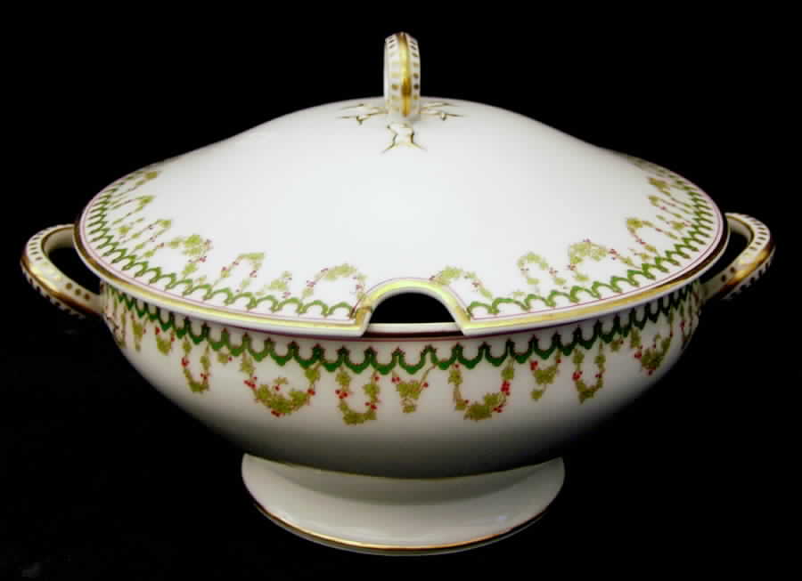 Schleiger 579 Tureen &  Lid by Haviland-1