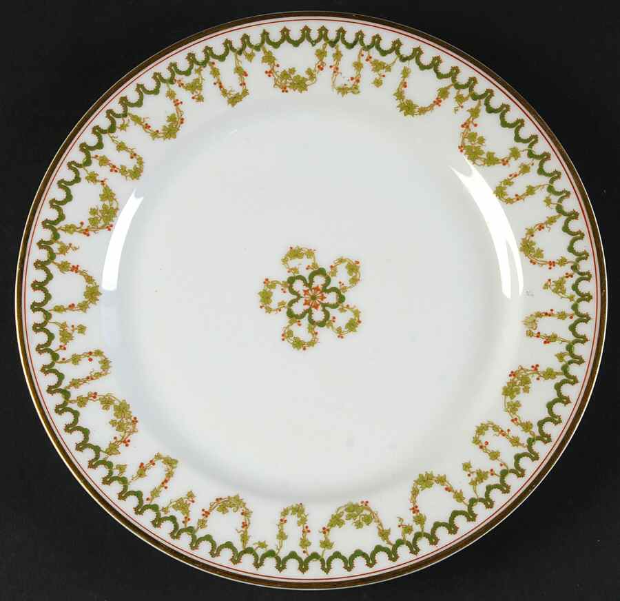 Schleiger 579 Luncheon Plate by Haviland-1