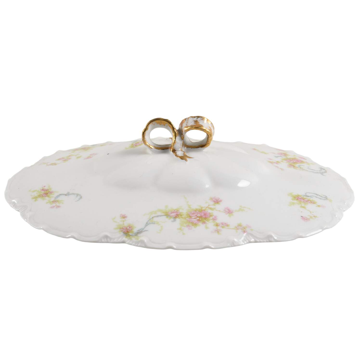 Schleiger 57A Lid for Oval Vegetable by Haviland-1