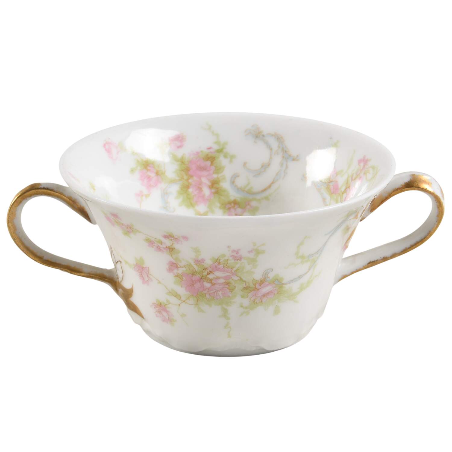 Schleiger 57A Bouillon Soup Bowl by Haviland-1
