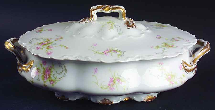 Schleiger 57A Oval Covered Vegetable by Haviland-1