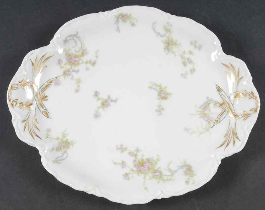 Schleiger 57A 10" Oval Serving Platter by Haviland-1