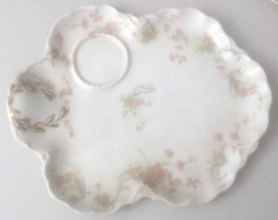 Schleiger 57A Plate for Tea & Toast Snack Set by Haviland-1