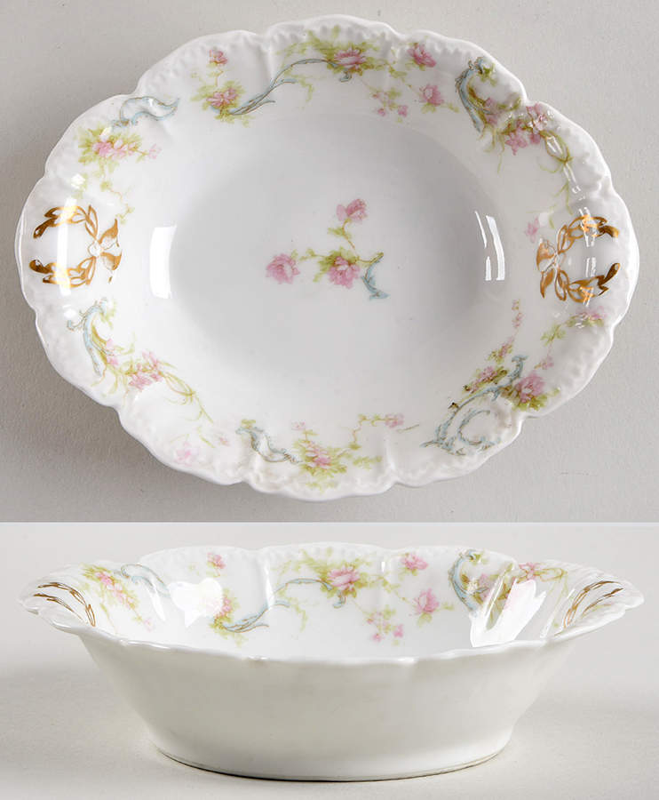 Schleiger 57B Oval Fruit/Dessert Bowl by Haviland-1