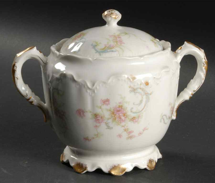 Schleiger 57B Sugar Bowl & Lid by Haviland-1