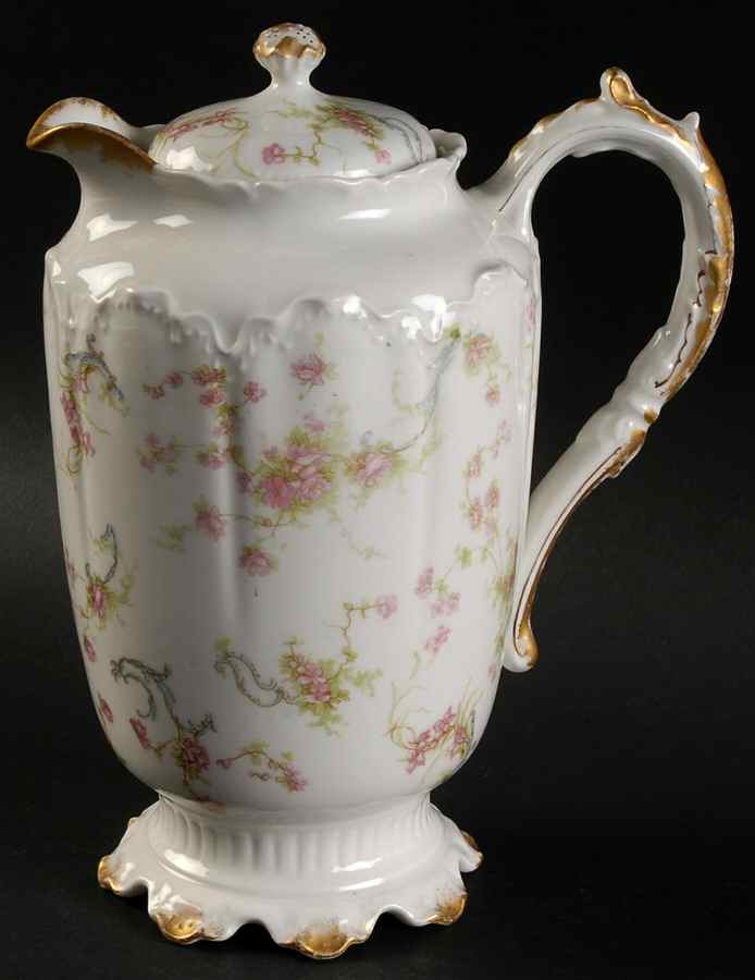 Schleiger 57B Chocolate Pot & Lid by Haviland-1