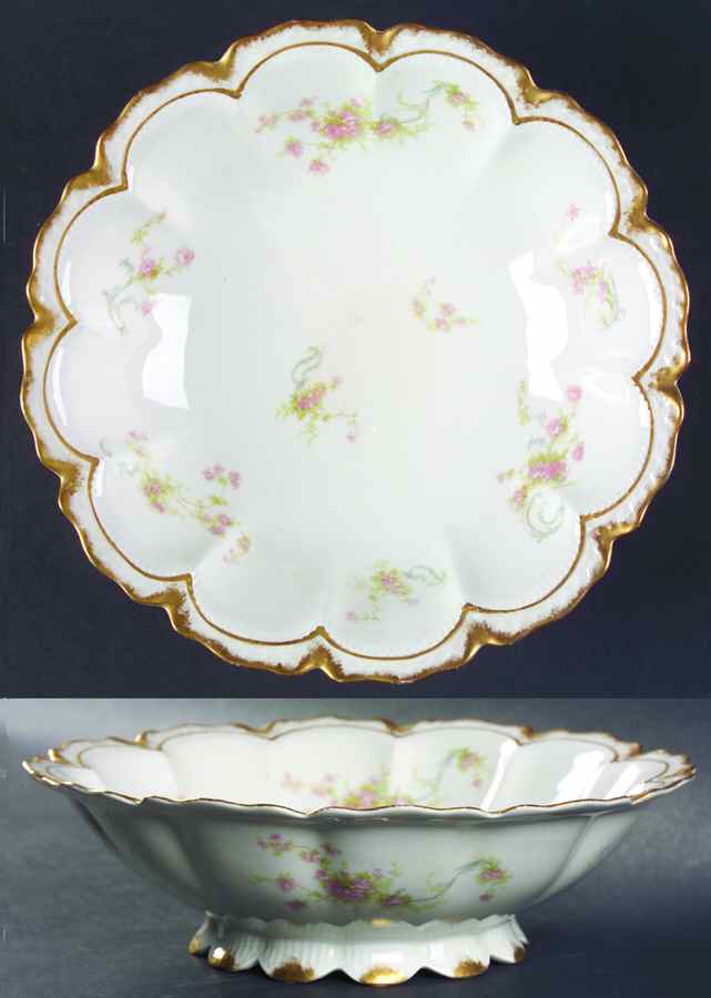 Schleiger 57G 9" Round Vegetable Bowl by Haviland-1