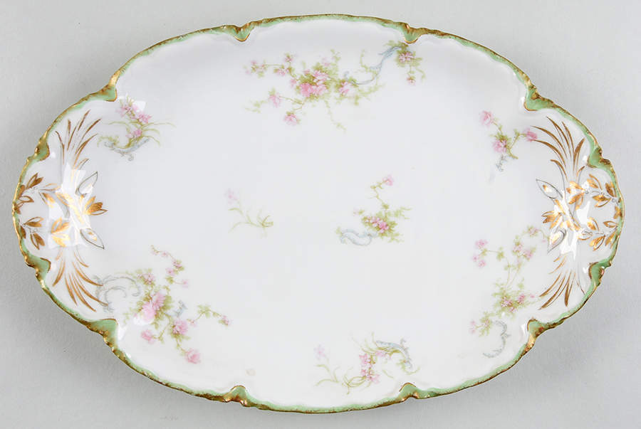 Schleiger 57H 11" Oval Serving Platter by Haviland-1