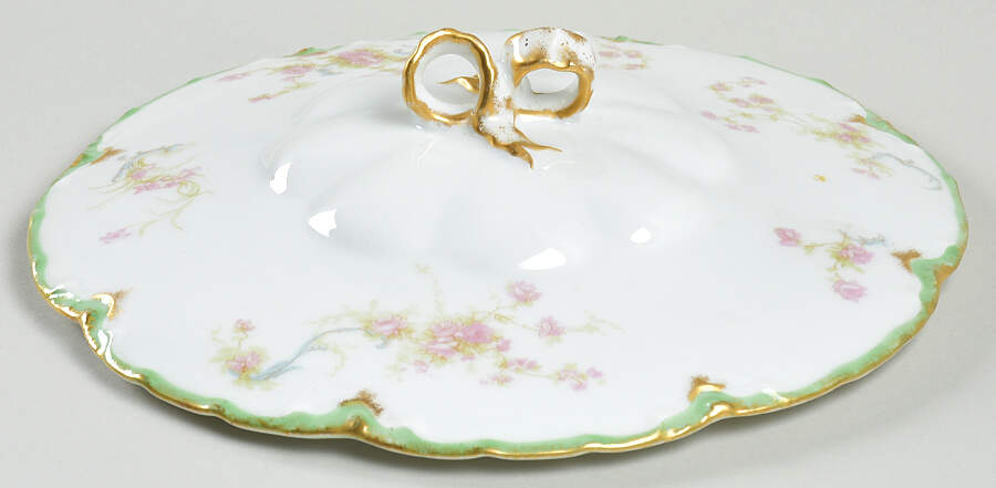 Schleiger 57H Lid for Round Vegetable by Haviland-1