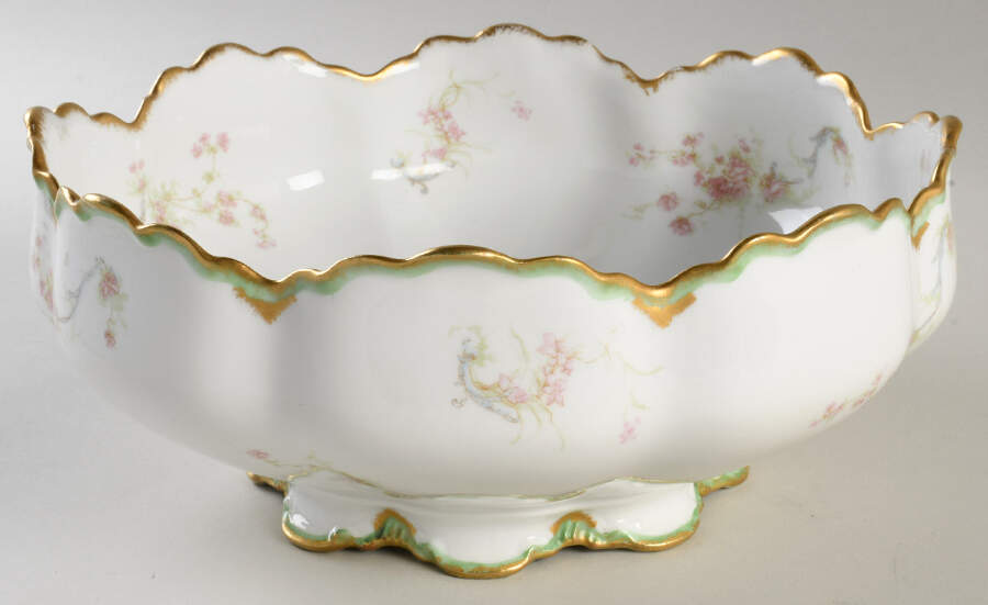 Schleiger 57H 9" Round Vegetable Bowl by Haviland-1