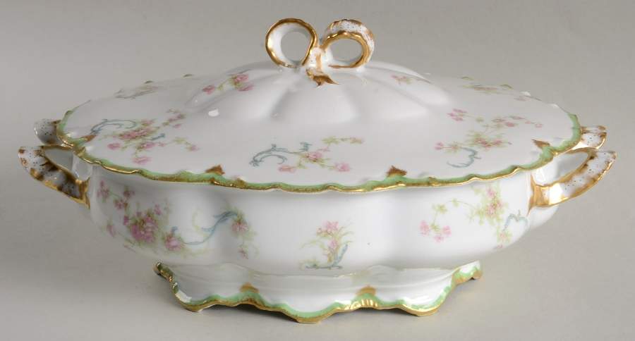 Schleiger 57H Oval Covered Vegetable by Haviland-1