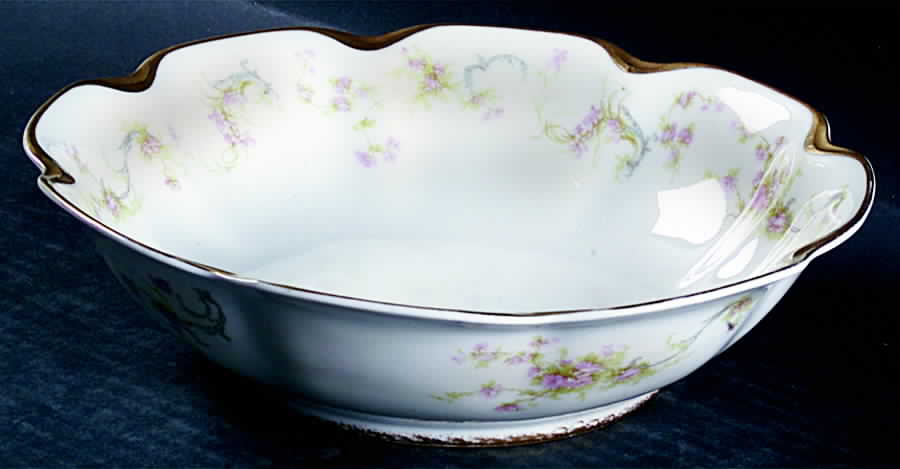 Schleiger 57M 9" Round Vegetable Bowl by Haviland-1