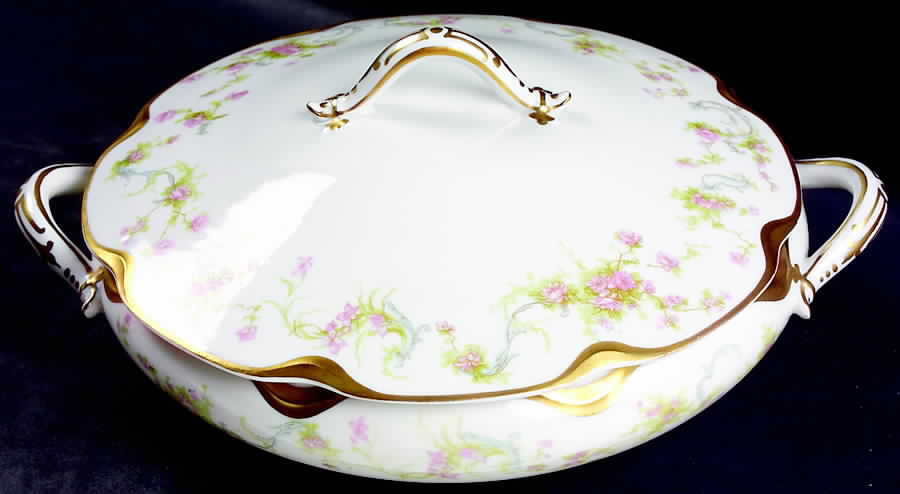 Schleiger 57M Round Covered Vegetable by Haviland-1