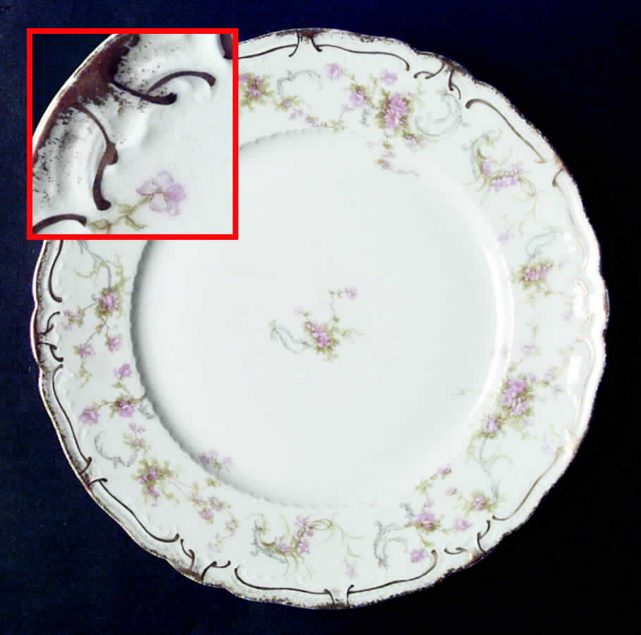 Schleiger 57N Dinner Plate by Haviland-1