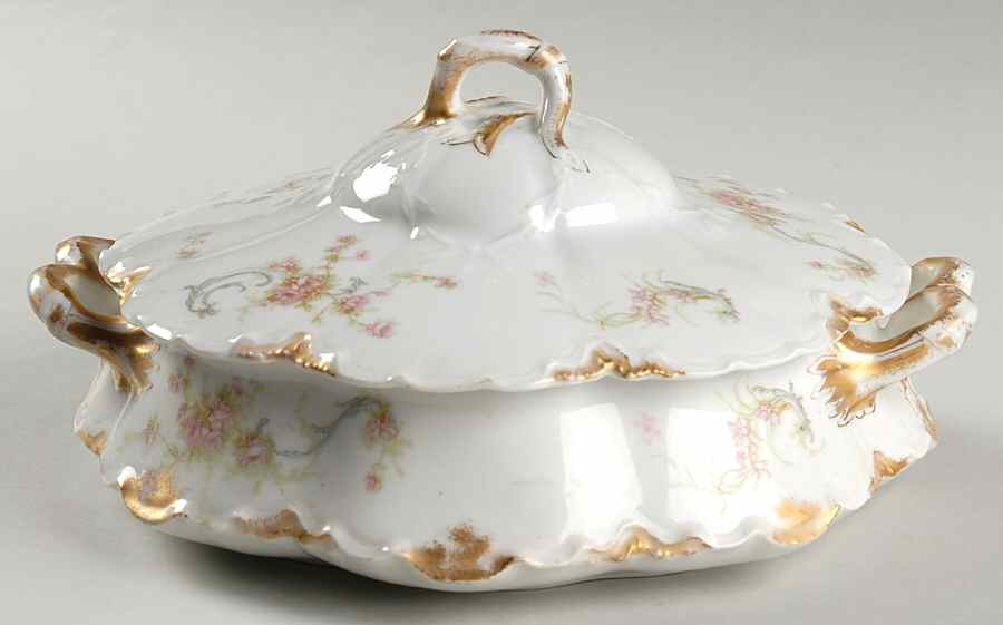 Schleiger 57O Round Covered Vegetable by Haviland-1