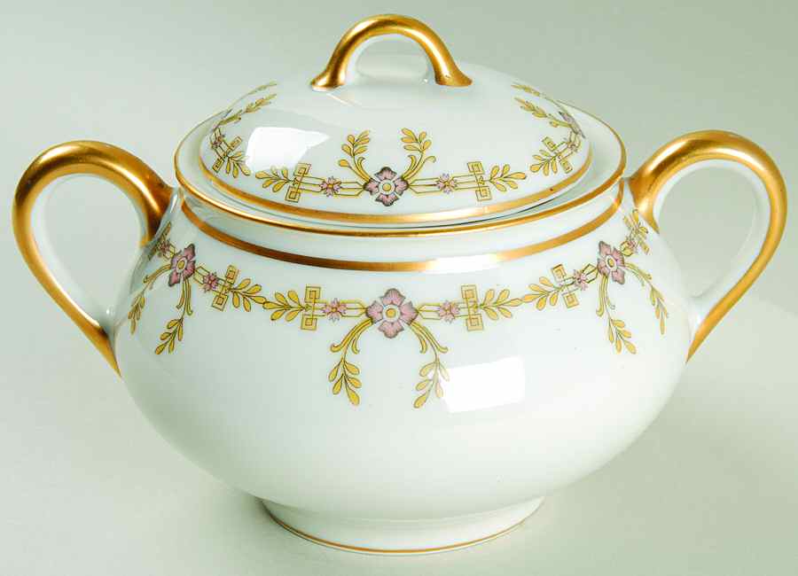 Schleiger 580 Sugar Bowl & Lid by Haviland-1
