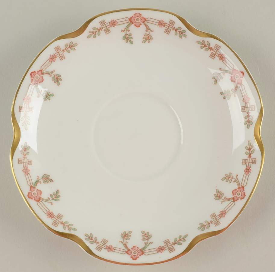 Schleiger 580A Saucer for Flat Cup by Haviland-1