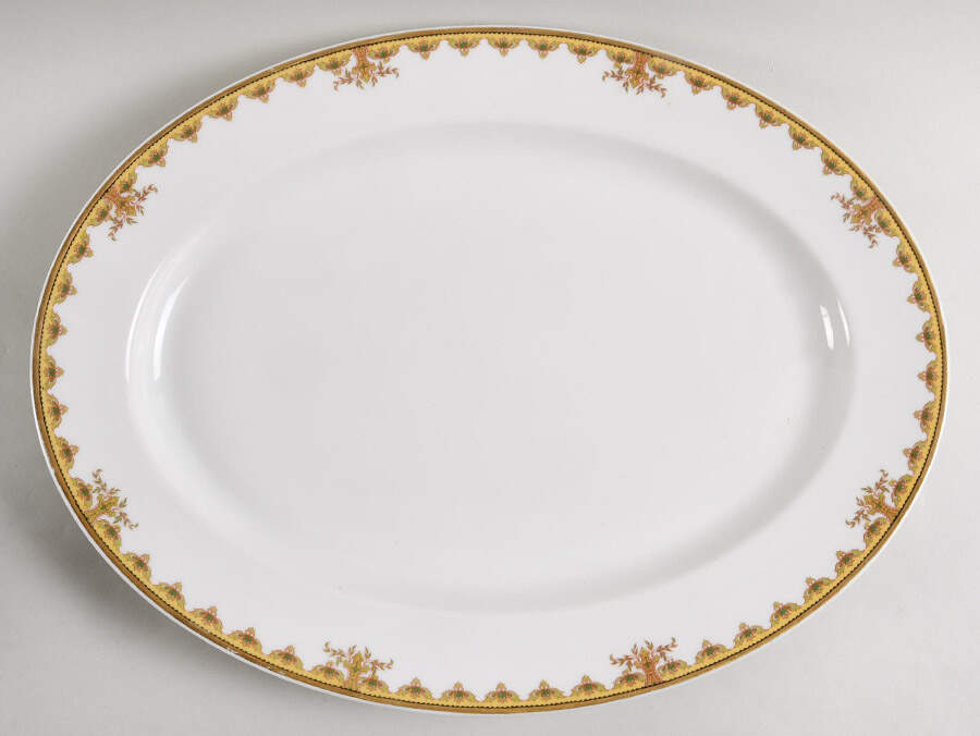 Schleiger 582 16" Oval Serving Platter by Haviland-1