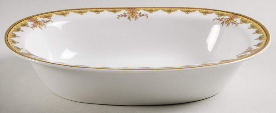 Schleiger 582 9" Oval Vegetable Bowl by Haviland-1